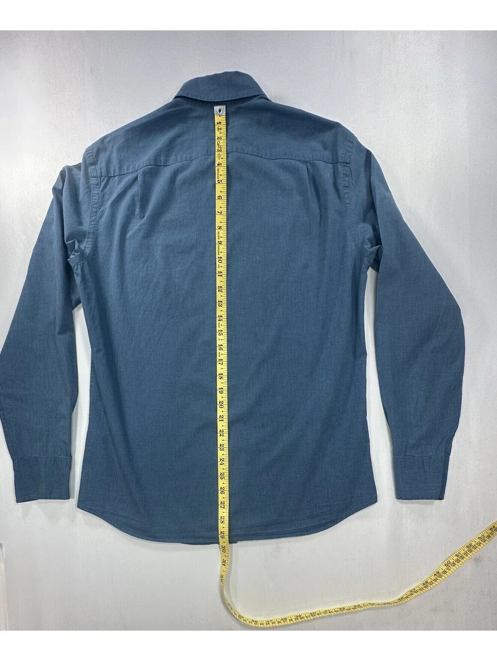 J Crew Mercantile Slim Flex 100% Cotton Button Up Blue Men M